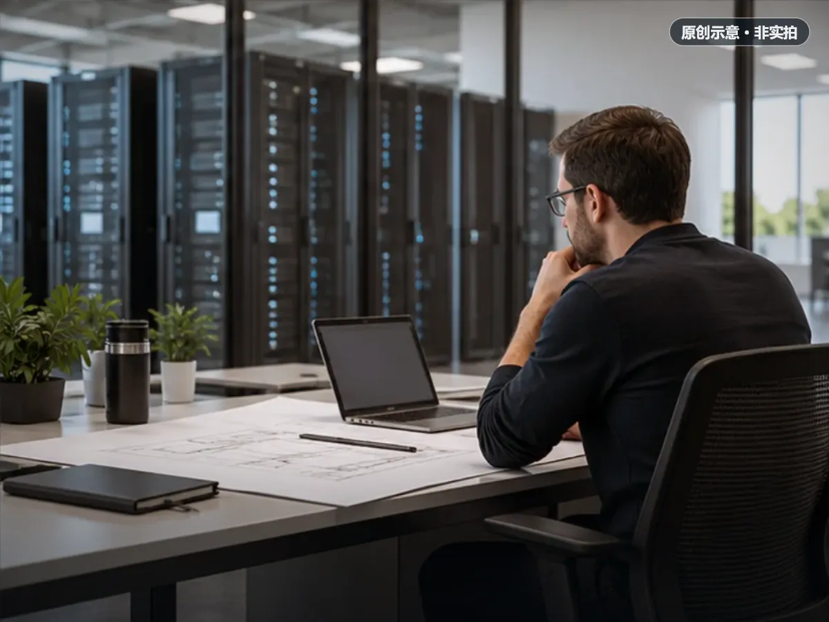 Dell PowerEdge R760XS 产品页：机架服务器运维规划原创示意，非该型号实拍